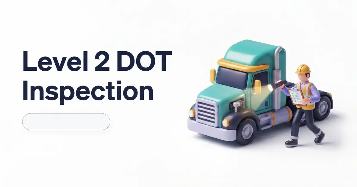 level 2 dot inspection walk around