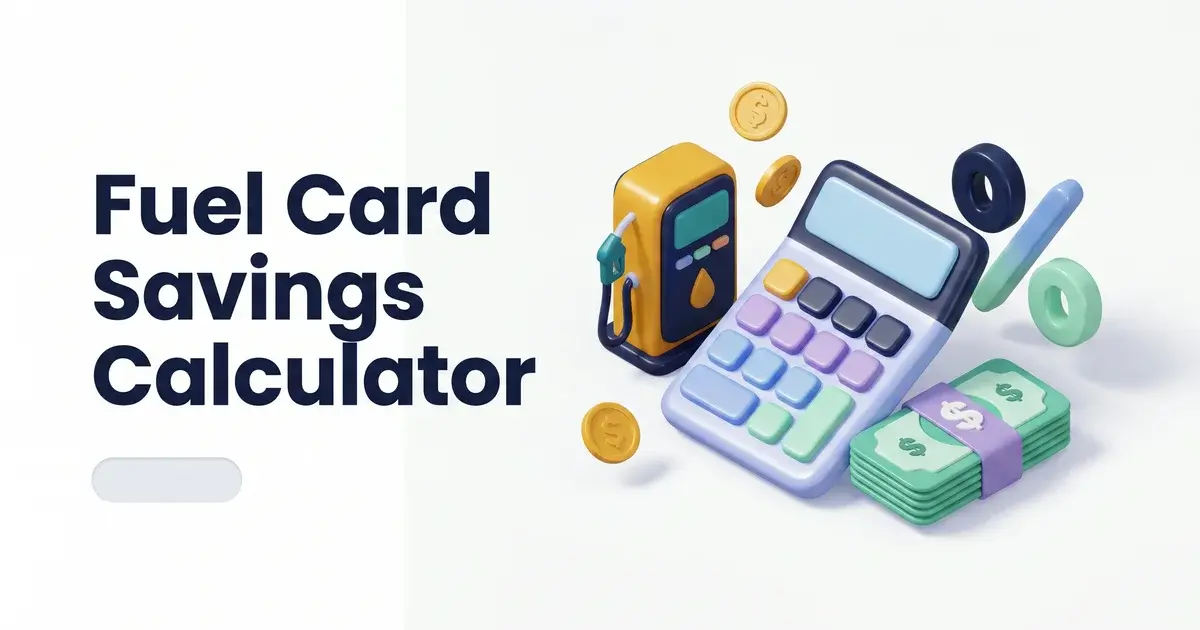 fuel card savings calculator and estimate