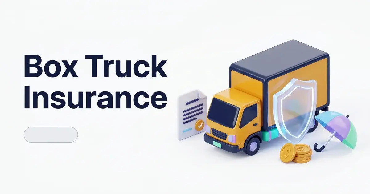 box truck insurance coverage and rates