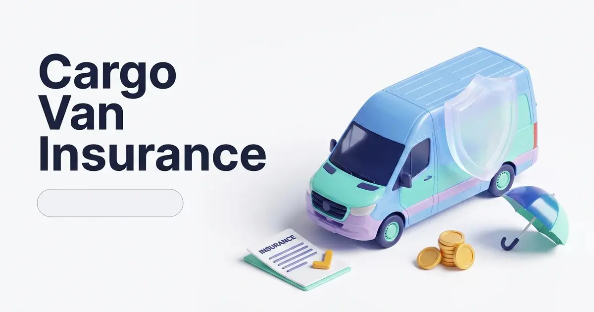 cargo van insurance coverage and rates