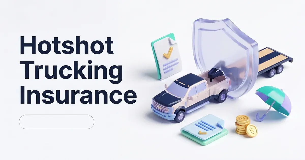 hotshot trucking insurance coverage and rates