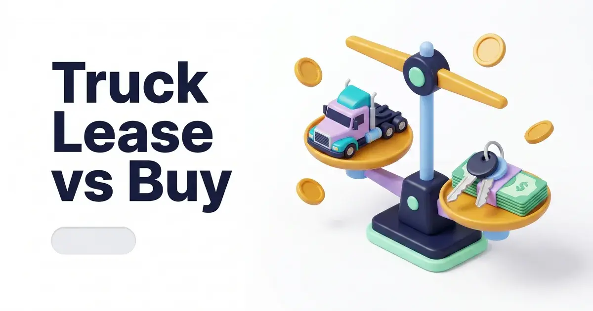 truck lease and buy insurance comparison