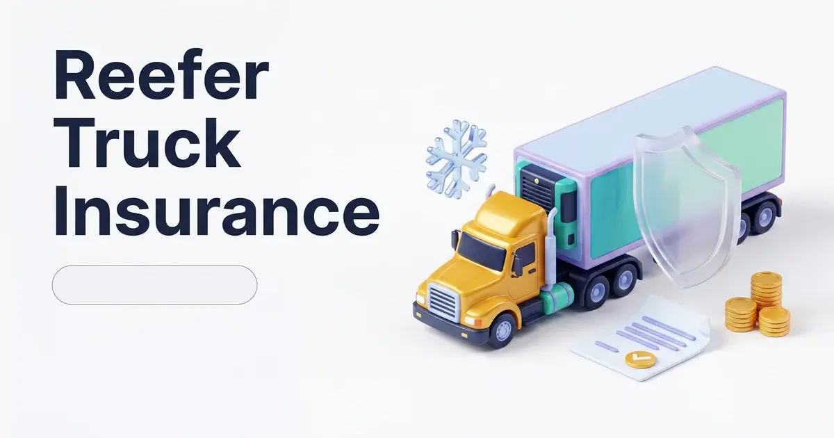 reefer truck insurance coverage and rates