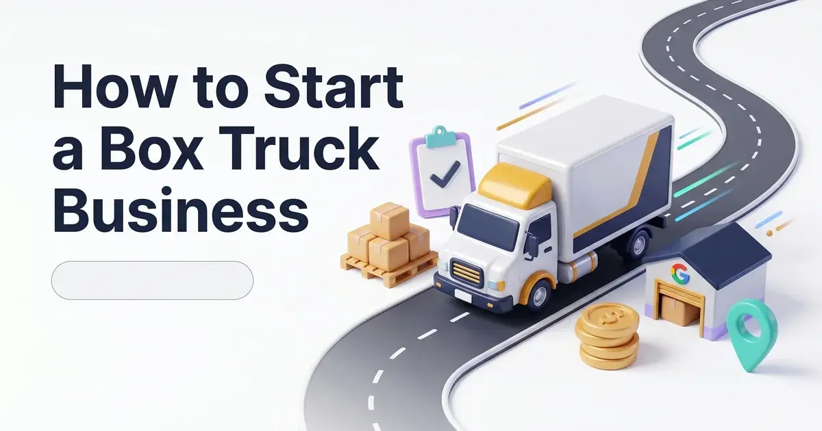 how to start a box truck business