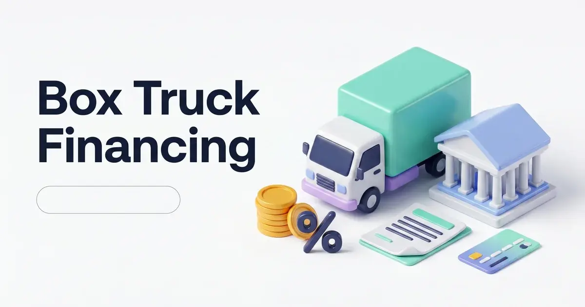 box truck financing loan and lease options