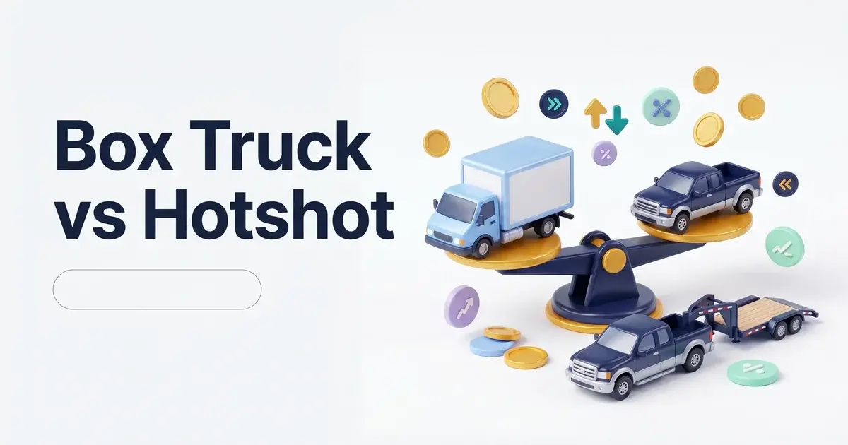 box truck and hotshot trucking comparison