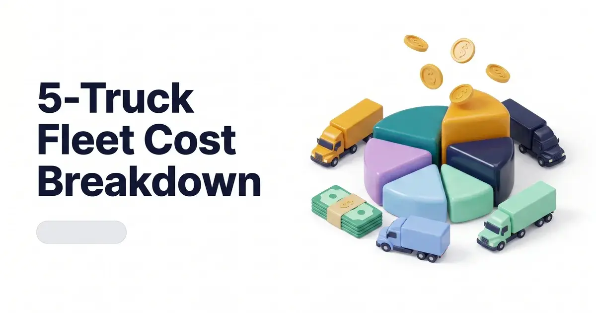 five truck fleet cost breakdown and benchmarks