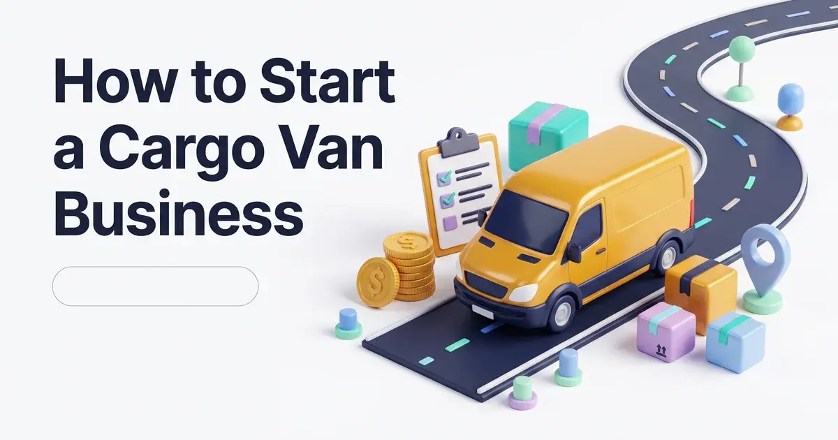 how to start a cargo van business